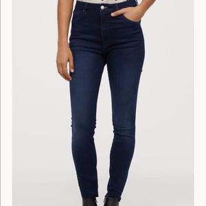 H&M Divided High Rise Skinny Jeans Size 4